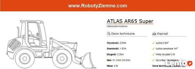 Usługi ładowarka widły załadunek rozładunek palet tirów