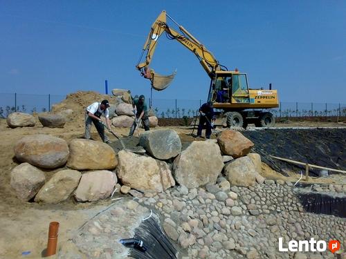 Usługi Wynajem koparka minikoparka koparko ładowarka sprzęt