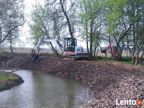 Usługi Wynajem koparka minikoparka koparko ładowarka sprzęt