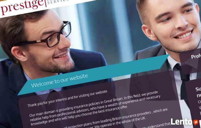Strona responsywna RWD z systemem cms Wordpress