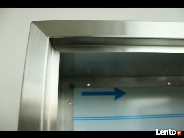 Skrzynka gazowa 600x600mm INOX - zabudowa licznika IZ-3