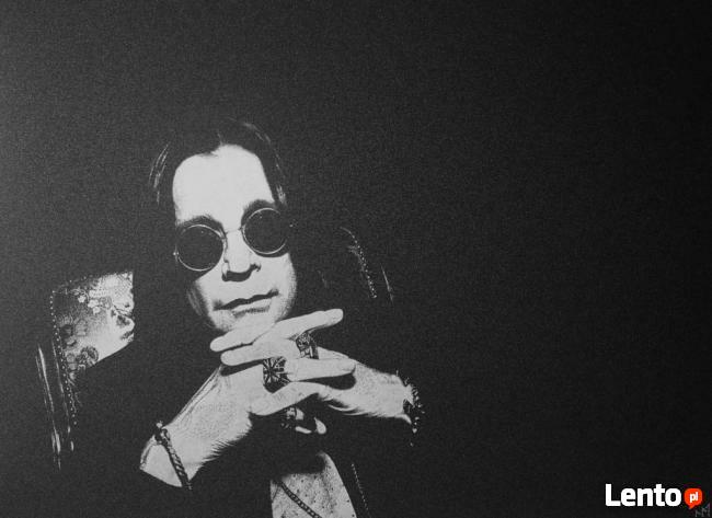 Ozzy Osbourne | obraz na blasze... grawerka