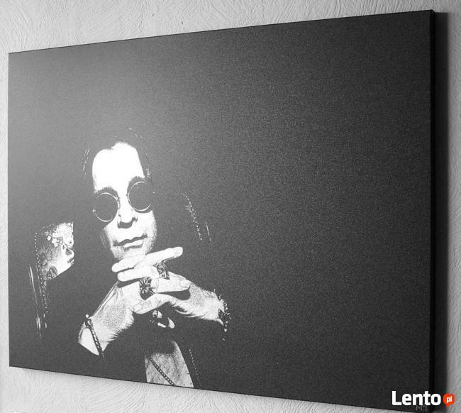 Ozzy Osbourne | obraz na blasze... grawerka
