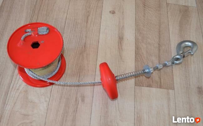 Linka stalowa z hakiem