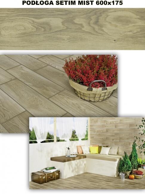 płytki drewnopodobne PANEL CERAMICZNY mustiq beige SETIM