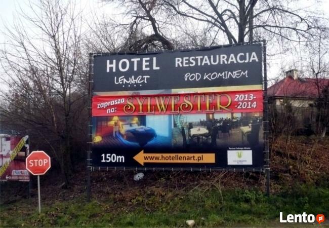 Banery reklamowe - druk wielkoformatowy Kraków - Wieliczka