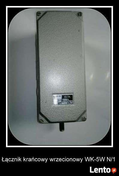 Łącznik krańcowy wrzecionowy WK-5W N/1 ; 500V ; 10A - elta
