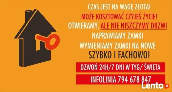 Pogotowie Zamkowe Częstochowa 24h Awaryjne otwieranie drzwi