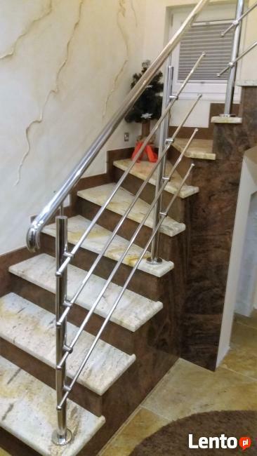 Balustrady nierdzewne