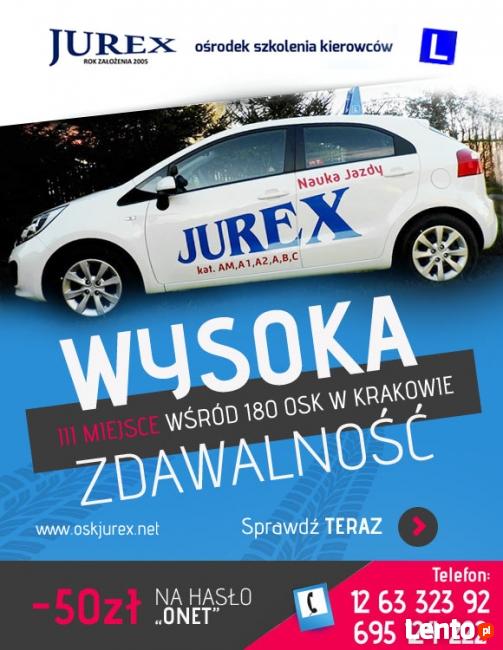 PRAWO JAZDY KRAKÓW BALICKA OSK JUREX