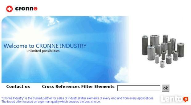 Fibre cartridge filter of crude oil