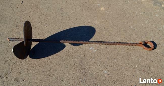 Kotwa gruntowa do huśtawek, namiotów, rusztowań