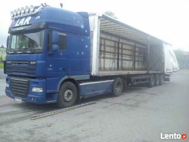 Transport plandeka 13,6 metra 24 tony