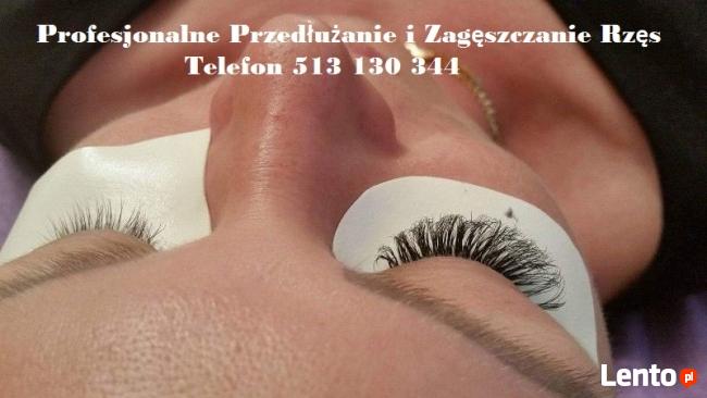 Profesjonalne przedłużanie i zagęszczanie rzęs