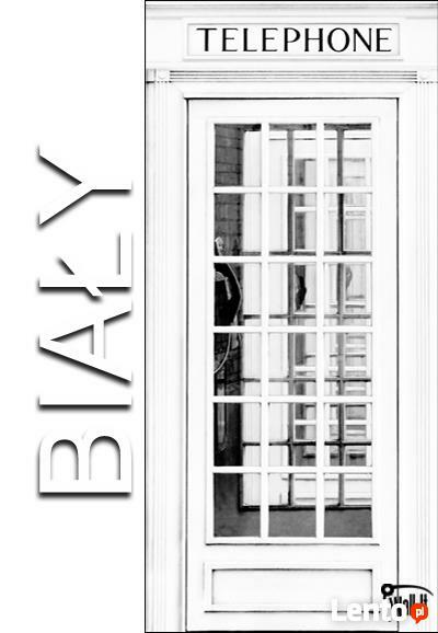 Naklejka angielska budka telefoniczna Naklejki na drzwi