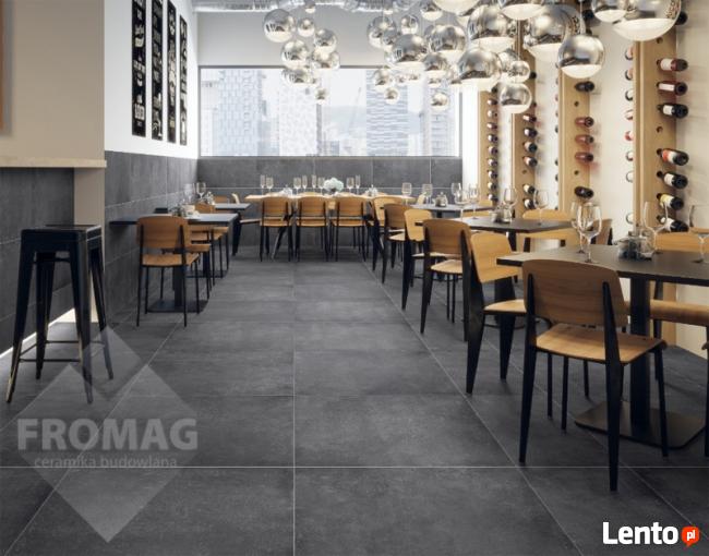 płytka gres JAK BETON gresowa antracyt montego 80x80