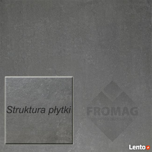 Płytki podłogowe gres j. beton 80x80 montego antracyt cerrad