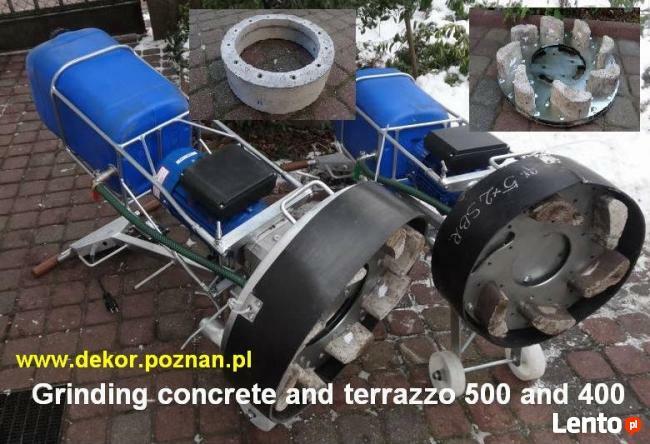 Szlifierka elektryczna SD40 do betonu Dekor