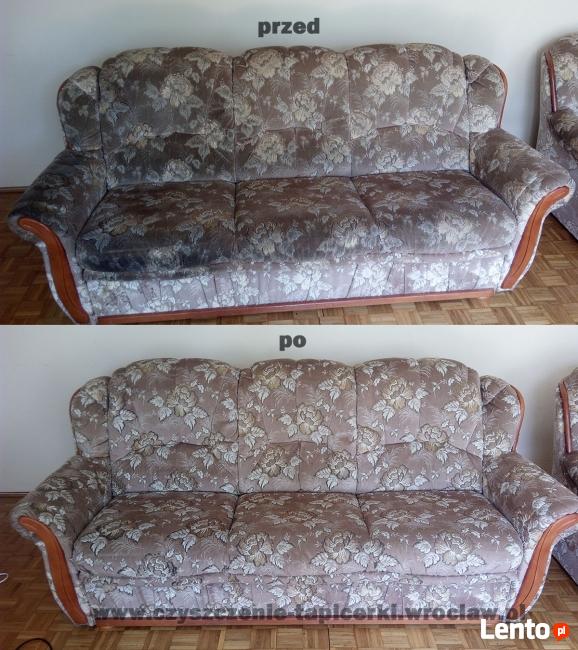 Pranie tapicerki dywanów wykładzin Czyszczenie kanap foteli