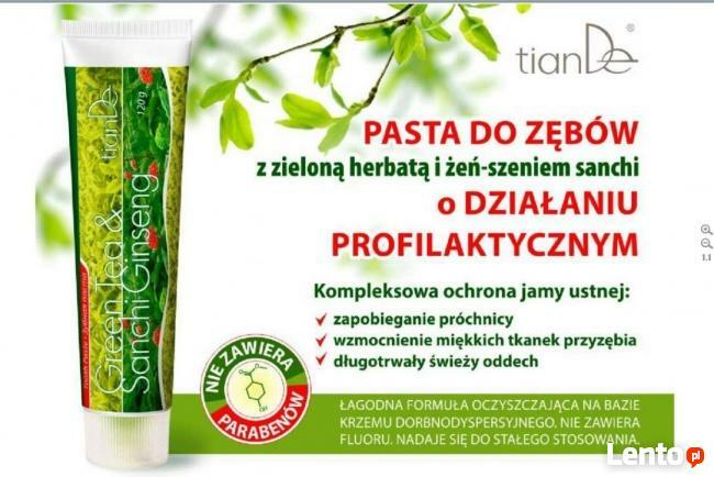 KOMPLEKSOWA PASTA DO ZĘBÓW ZIELONA HERBATA + ŻEŃSZEŃ
