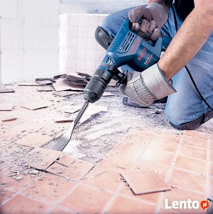 Skuwanie betonu posadzek Wyburzanie ścian Rozbiórka