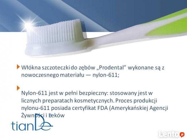 Szczoteczka do zębów Prodental TianDe Kołobrzeg