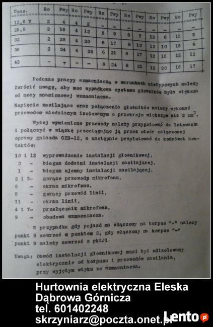 Wzmacniacz akustyczny FONET