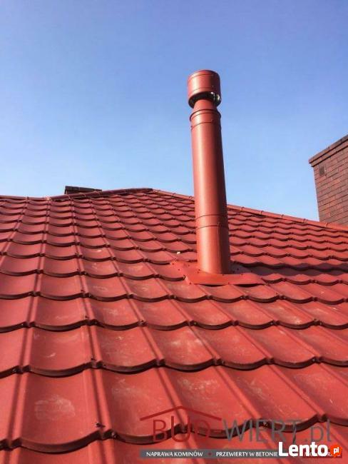 Naprawa kominów - rozwiercanie, uszczelnianie, wkłady
