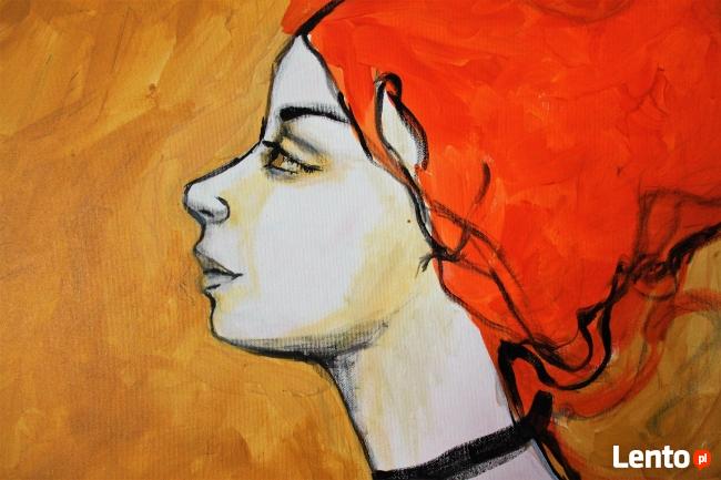 Akryl na płótnie - obraz "ZWIERZĘ MOCY" artystki A. Laube