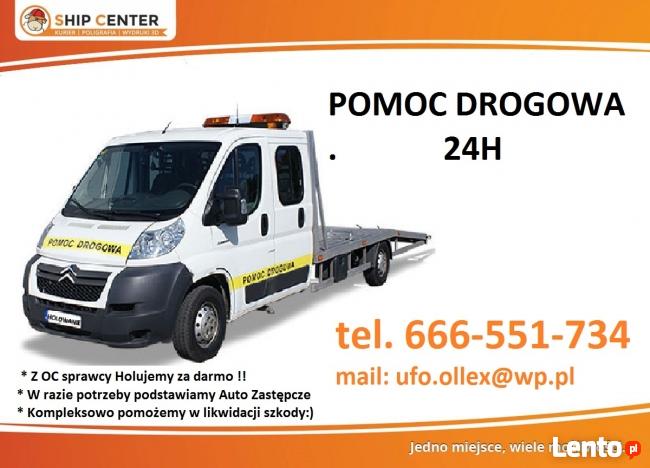 Odszkodowania dla uczestników wypadków.Pomoc Drogowa Holowan