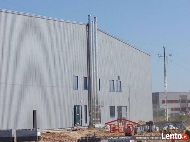 Naprawa kominów - rozwiercanie, uszczelnianie, wkłady