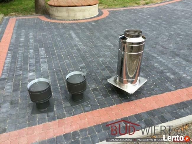 Naprawa kominów - rozwiercanie, uszczelnianie, wkłady