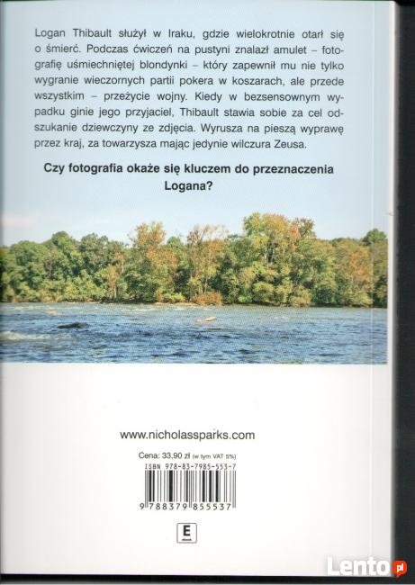 Sprzedam książkę Szczęściarz Nicholas Sparks