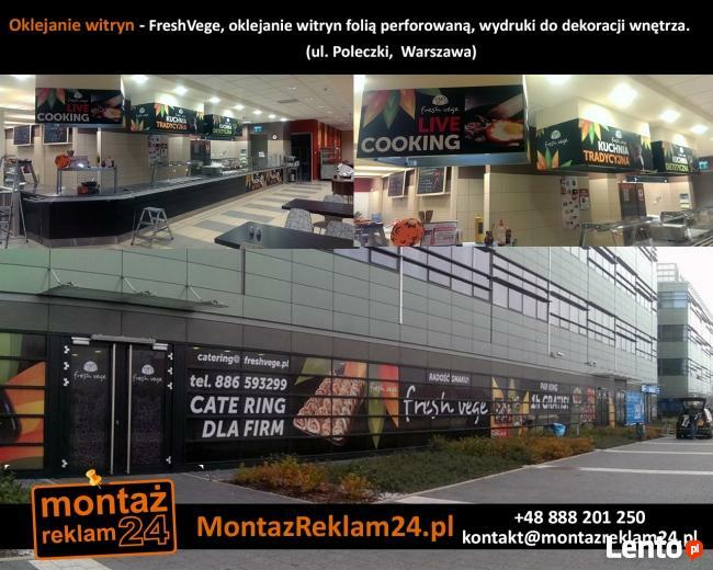 Oklejanie okien folią matową, mleczną, szkło mrożone - Warsz