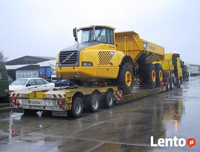 TRANSPORT PONADGABARYTOWY NISKOPODWOZIOWY MASZYN ROLNICZYCH