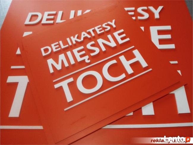 Reklama Mińsk Mazowiecki - Szyldy, Kasetony, Banery, Litery