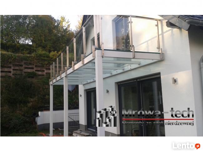 Tarasy i balkony na konstrukcji stalowej, taras dostawiany