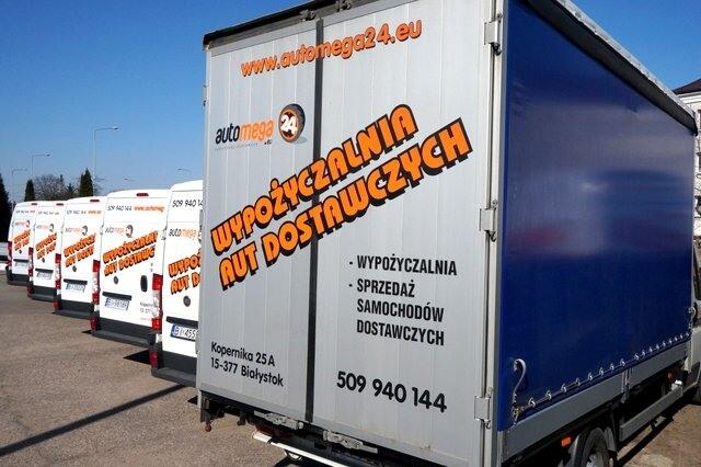 Auta dostawcze Białystok Kopernika 25A (obok aresztu)
