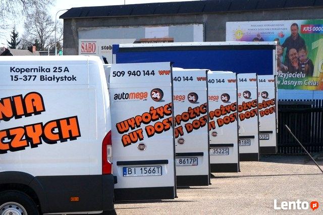 Auta dostawcze Białystok Kopernika 25A (obok aresztu)