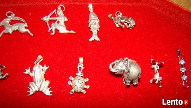 Zawieszki wisiorki srebro 925 kolekcja 1 i 2 wyprzedaż