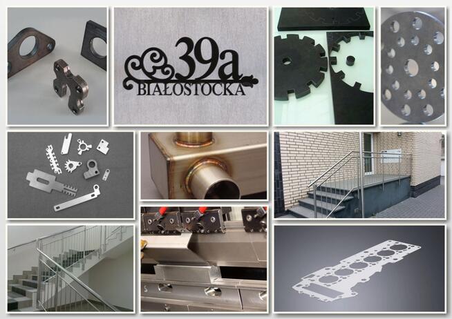 Laser Cięcie Blach Wypalanie Gięcie Stal Spawanie Malowanie