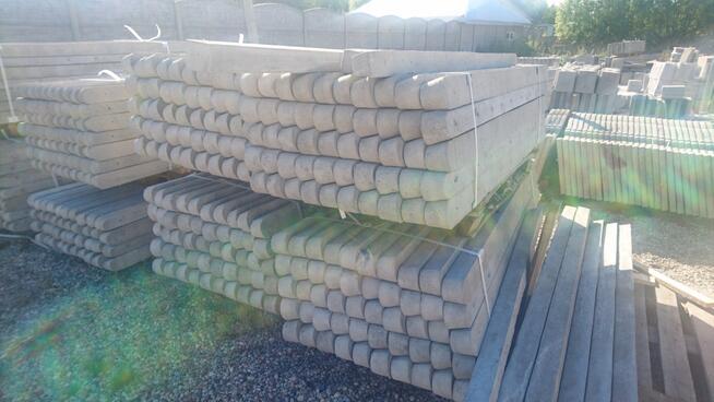 Słupki betonowe 2m 19 zł sztuka