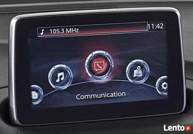MAZDA MZD Connect język polski menu nawigacja USA konwersja
