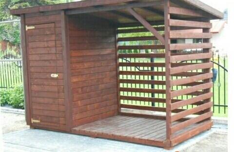 tarasy drewniane zadaszenia drewutnie domki