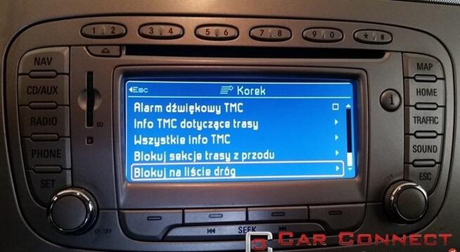 Ford Sync2 język polski menu konwersja z USA Fusion Escape M