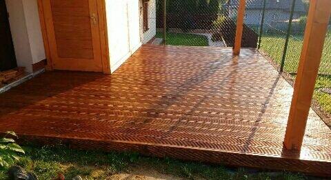 tarasy drewniane zadaszenia drewutnie domki