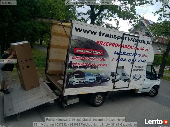 Auto wypożyczalnia Słupsk Przeprowadzki Transport Bagażówki