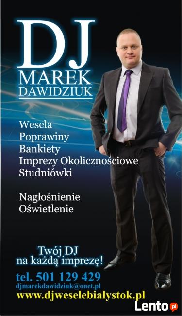 DJ / Prezenter Muzyczny Marek Dawidziuk