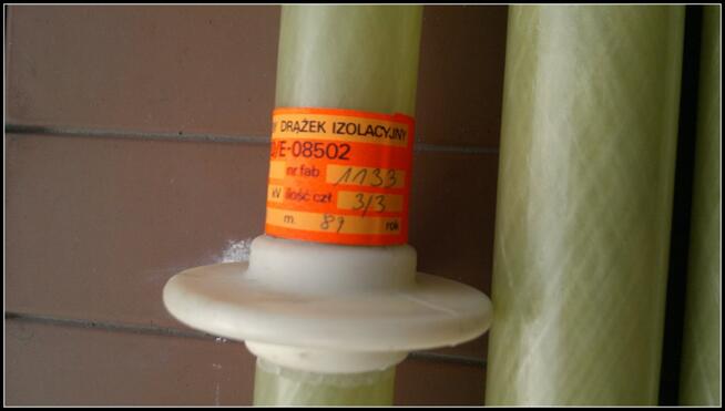 Drążek izolacyjny 4kV , trzyczęściowy , drążek trakcyjny TDO