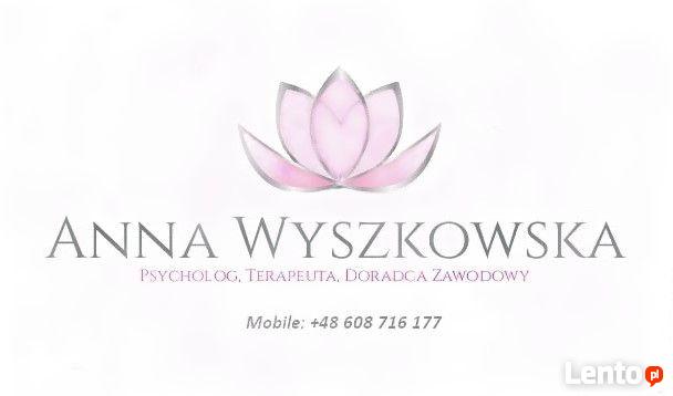 Psycholog, Psychoterapeuta, Doradca Zawodowy, Psychoterapia
